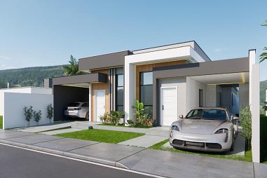 Linda Casa em construção em Camboriú