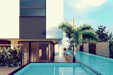 Apartamento em construção no Centro