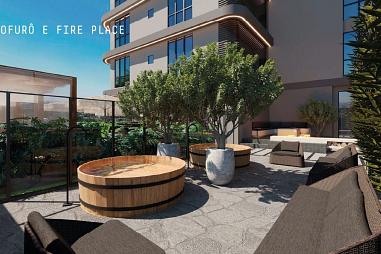 Apartamento 1 suíte + 2 demi suítes em um Home Club