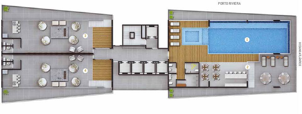 Studio na Praia Brava