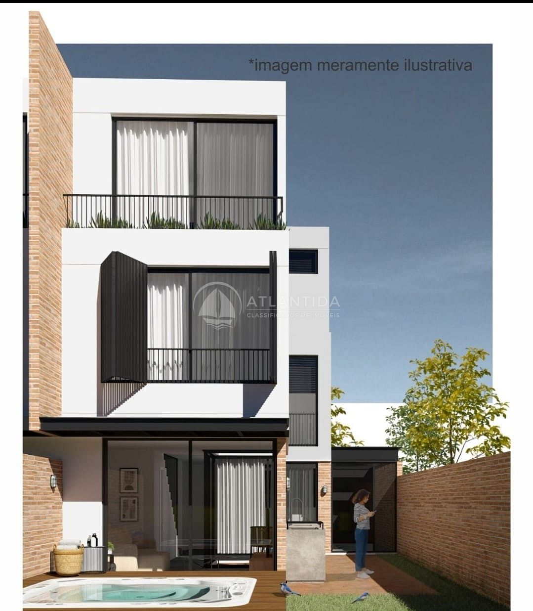 Triplex com 3 suítes no Bairro Ariribá