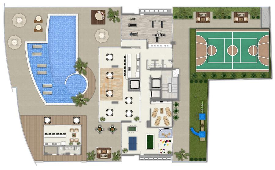 | ALTO PADRÃO | CENTRO | LAZER COMPLETO | — foto 14