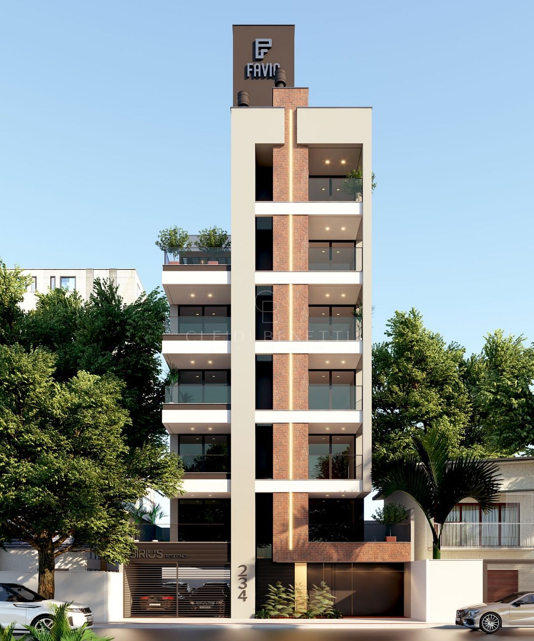 Cobertura com 3 dormitórios sendo 2 suítes no Bairro Meia Praia - Navegantes