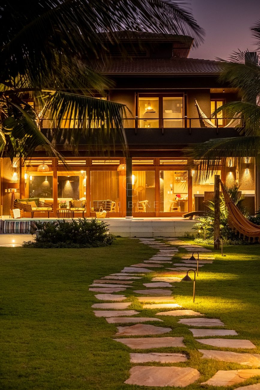 Casa beira mar com 4 quartos na Península de Maraú/BA