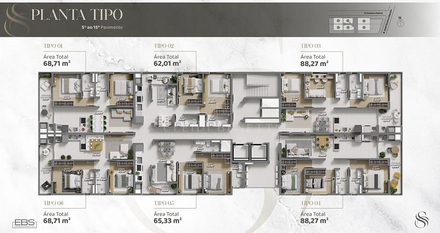 Apartamento de 3 dormitórios no São João Itajaí — foto 18