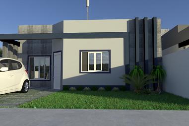 Casa medindo 58m² à Venda no Balneário Imperador, Itapoá-SC