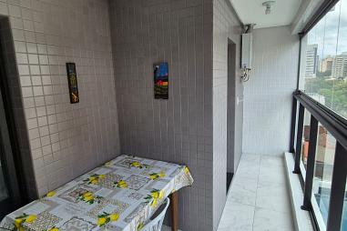 EXCELENTE APARTAMENTO, À 200M DO MAR E LAZER COMPLETO