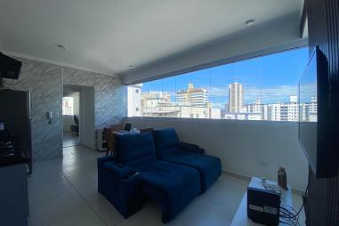 BELÍSSIMO APARTAMENTO, À 350M DO MAR E LAZER COMPLETO