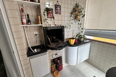 Apartamento com 3 quartos à venda, 94m², 2 banheiros, 2 garagens - Canto do Forte - Praia Grande