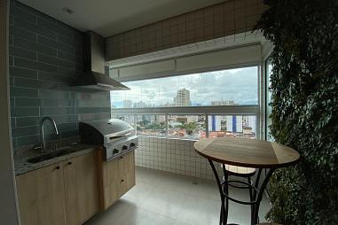 EXCELENTE APARTAMENTO, À 950M DO MAR E LAZER COMPLETO