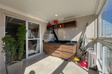 Apartamento com 2 quartos à venda, 102m², 2 banheiros, 2 garagens - Canto do Forte - Praia Grande