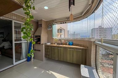 Apartamento com 2 quartos à venda, 85m², 3 banheiros, 1 garagem - Aviação - Praia Grande