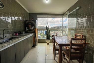 Apartamento com 2 quartos à venda, 76m², 2 banheiros, 2 garagens - Canto do Forte - Praia Grande
