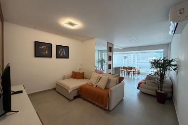 Apartamento com 3 quartos à venda, 150m², 4 banheiros, 2 garagens - Canto do Forte - Praia Grande