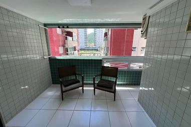 Apartamento com 2 quartos à venda, 95m², 2 banheiros, 1 garagem - Canto do Forte - Praia Grande