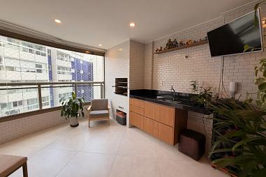 Apartamento com 2 quartos à venda, 91m², 2 banheiros, 1 garagem - Canto do Forte - Praia Grande