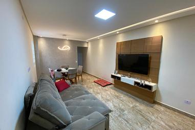Sobrado com 3 quartos à venda, 118m², 4 banheiros, 2 garagens - Maracanã - Praia Grande