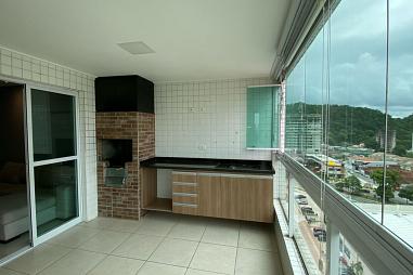 Apartamento com 2 quartos à venda, 78m², 2 banheiros, 3 garagens - Canto do Forte - Praia Grande