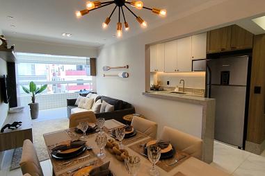 BELÍSSIMO APARTAMENTO COM ACABAMENTO FINO E LAZER COMPLETO