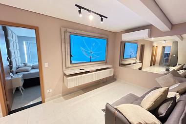 BELÍSSIMO APARTAMENTO, FINO ACABAMENTO E LAZER COMPLETO