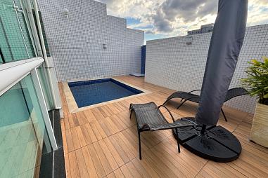 Cobertura com 3 quartos à venda, 292m², 4 banheiros, 3 garagens - Guilhermina - Praia Grande