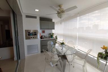Apartamento com 3 quartos à venda, 129m², 4 banheiros, 2 garagens - Canto do Forte - Praia Grande