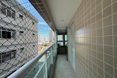 BELÍSSIMO APARTAMENTO, LAZER COMPLETO E À 450m DO MAR