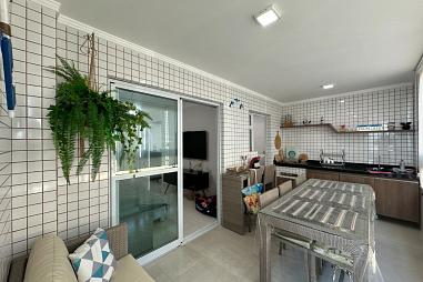 BELÍSSIMO APARTAMENTO, À 130M DO MAR E LAZER COMPLETO