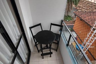 EXCELENTE APARTAMENTO A 300M DO MAR E COM AREA DE LAZER COMPLETA