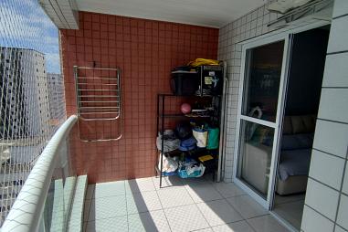 EXCELENTE APARTAMENTO A 500M DO MAR E COM ÁREA DE LAZER COMPLETA!