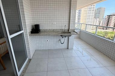 EXCELENTE APARTAMENTO A 300M DO MAR E COM ÁREA DE LAZER COMPLETO
