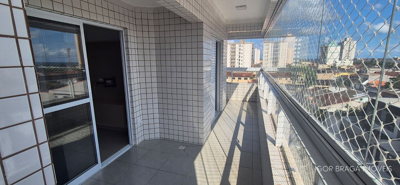 EXCELENTE APARTAMENTO, Á 550M DO MAR E LAZER COMPLETO