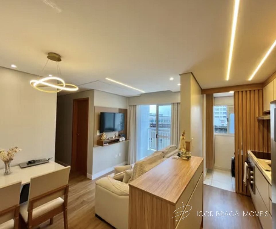 EXCELENTE APARTAMENTO A 350M DO MAR COM LAZER COMPLETO