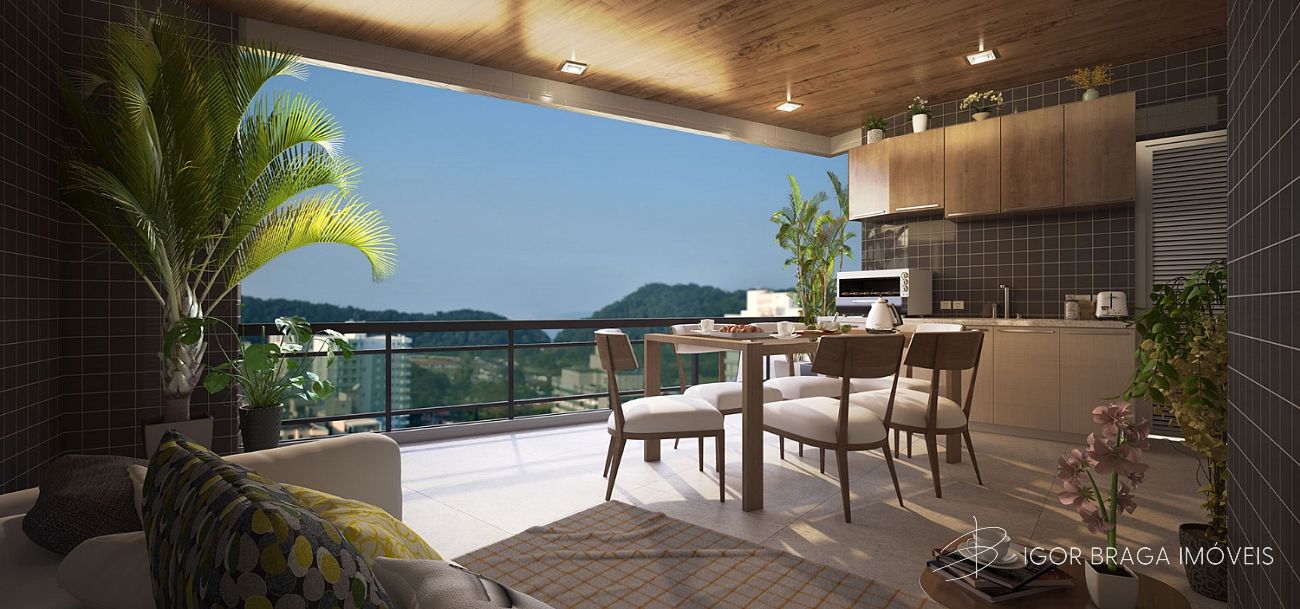 BELISSÍMO APARTAMENTO NA AVENIDA MAIS FAMOSA DO CANTO DO FORTE