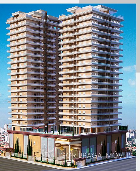 BELÍSSIMO APARTAMENTO, AMPLO, LAZER COMPLETO À 600M DO MAR