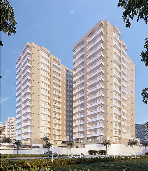 BELÍSSIMO APARTAMENTO, À 400M DO MAR E LAZER COMPLETO