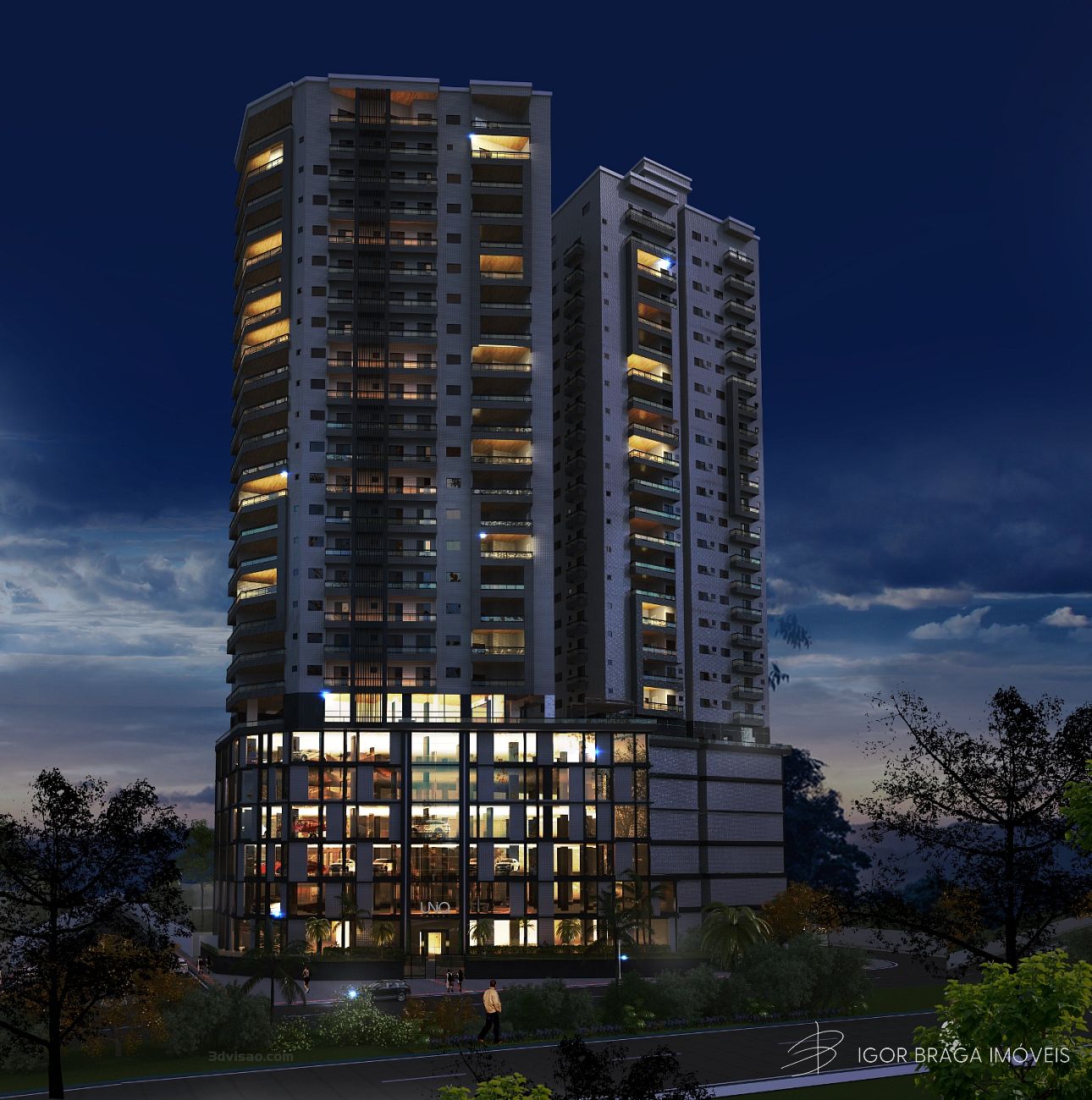 BELISSIMO APARTAMENTO, À 150M DO MAR E LAZER COMPLETO