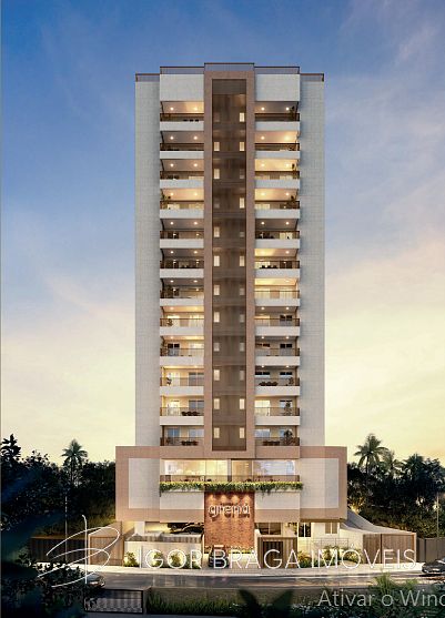 BELÍSSIMO APARTAMENTO, À 300M DO MAR E LAZER COMPLETO