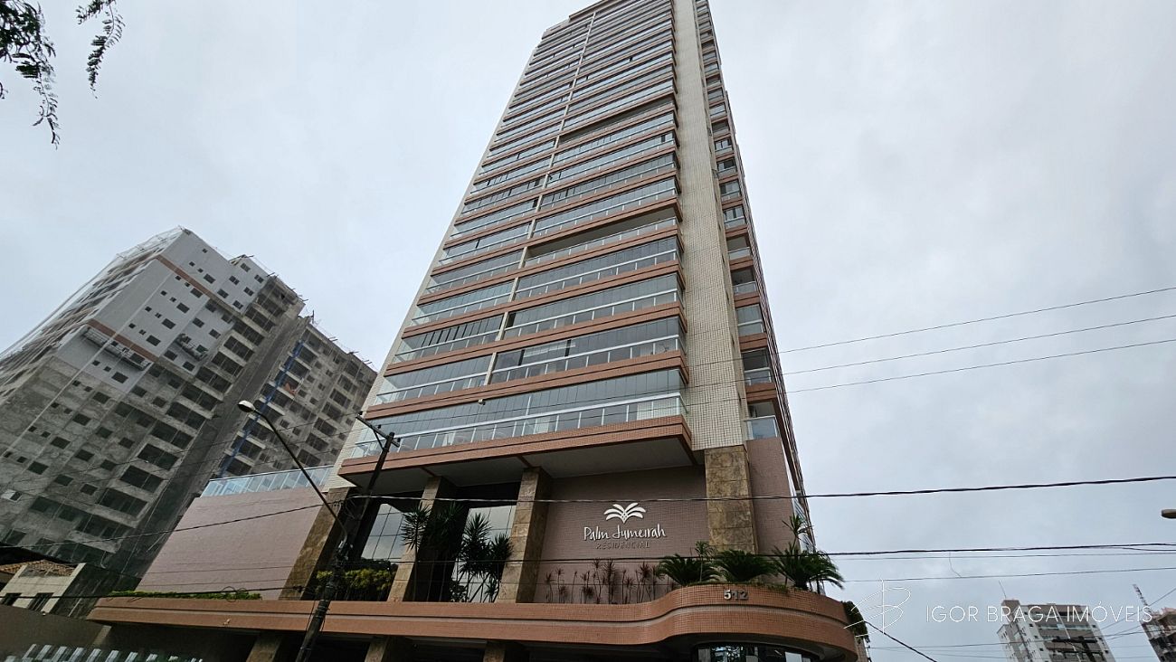 BELÍSSIMO APARTAMENTO, À 250m DO MAR E LAZER COMPLETO