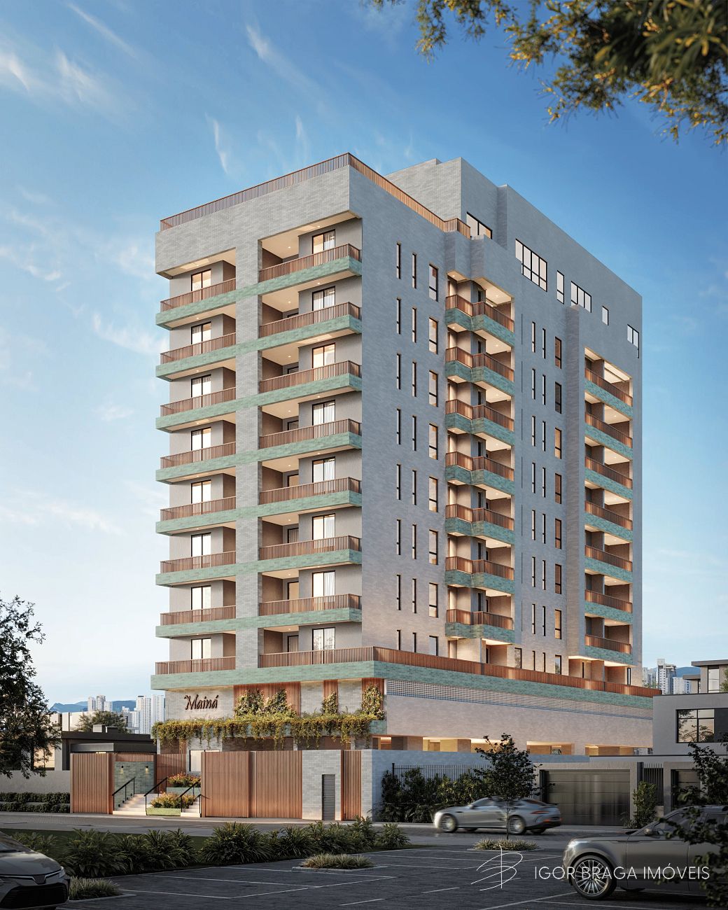 BELÍSSIMO APARTAMENTO, À 600M DO MAR E LAZER COMPLETO