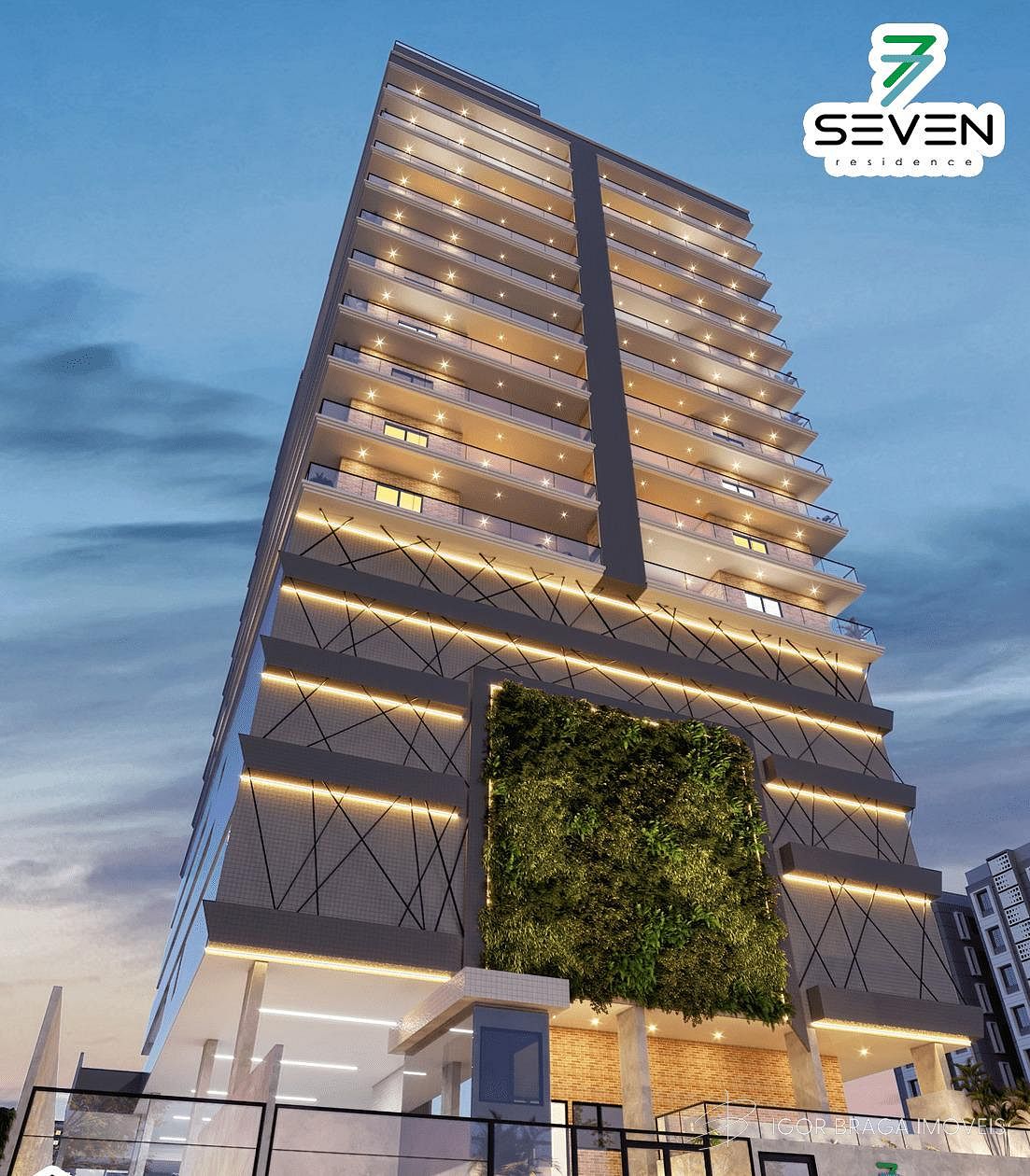 BELÍSSIMO APARTAMENTO, 700M DO MAR E LAZER COMPLETO