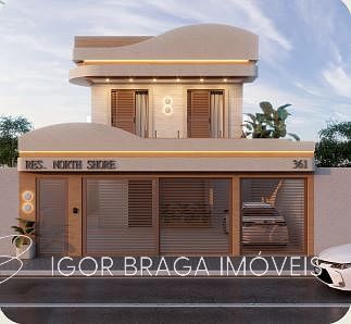 BELÍSSIMA CASA EM CONDOMÍNIO, À 650M DO MAR