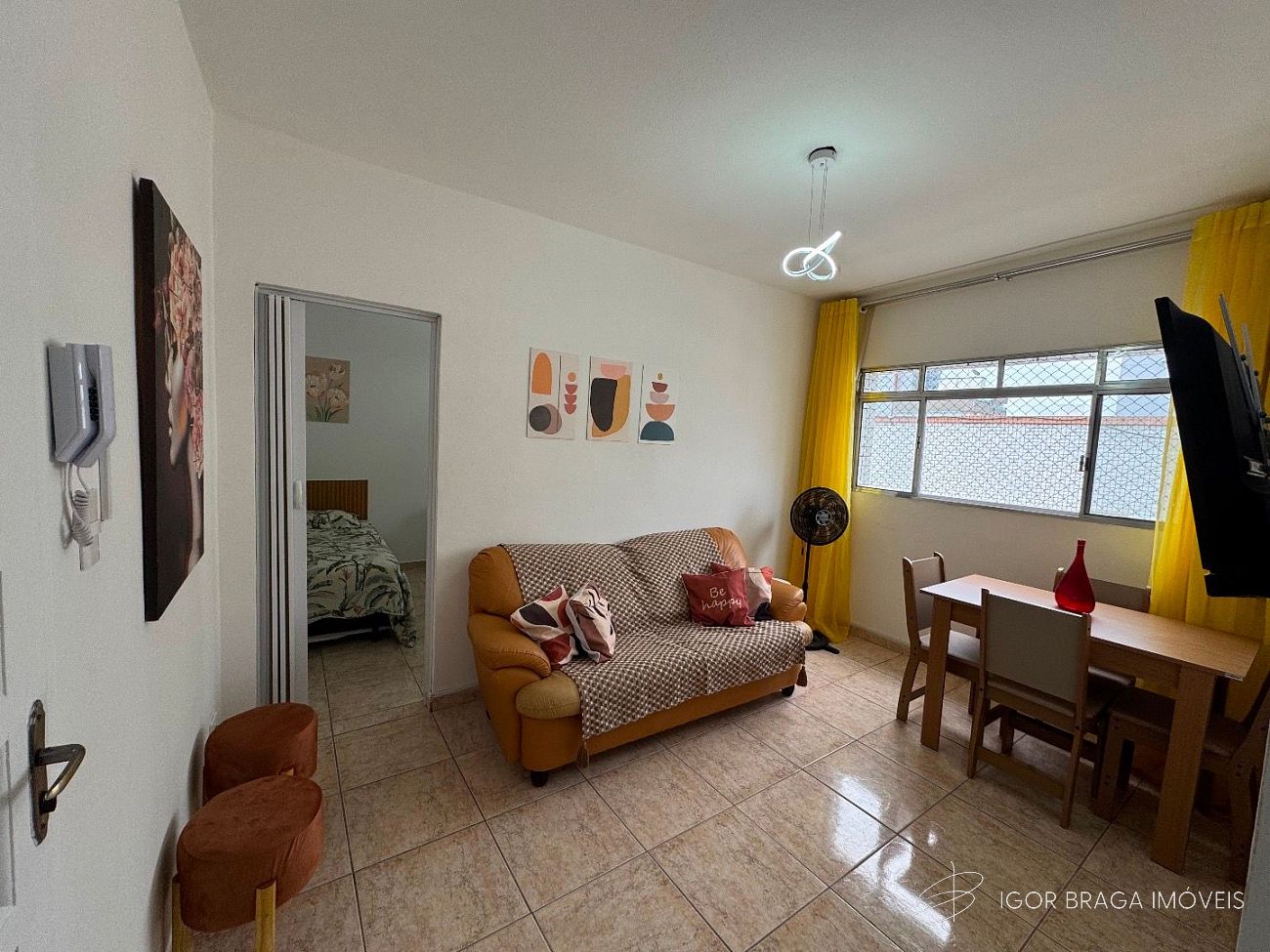 EXCELENTE APARTAMENTO, À 250M DO MAR E LAZER COMPLETO