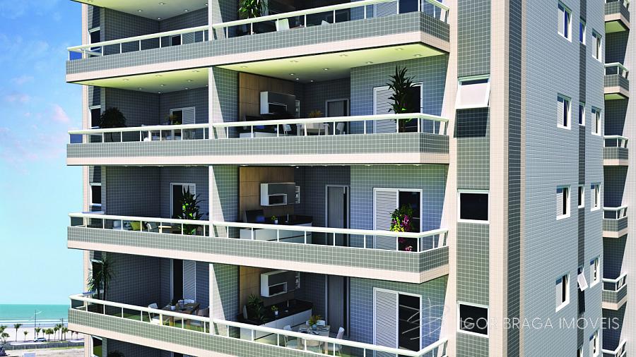 BEL�SSIMO APARTAMENTO, � 80M DO MAR E LAZER COMPLETO 1