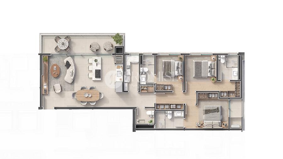 APARTAMENTO Á VENDA NA PLANTA BARRA VELHA COM VISTA MAR 3 SUÍTES LAZER COMPLETO 20% DE ENTRADA E SALDO PARCELADO MARÍTIMO RESIDENCE — foto 10