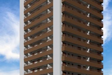 BELÍSSIMO APARTAMENTO, À 500M DO MAR E LAZER COMPLETO