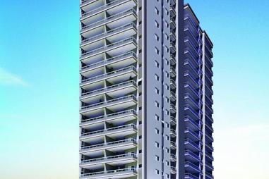 BELÍSSIMO APARTAMENTO, À 80M DO MAR E LAZER COMPLETO