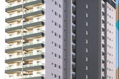 BELÍSSIMO APARTAMENTO EM CONSTRUÇÃO, À 170M DO MAR E LAZER COMPLETO