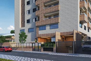 Apartamento com 2 quartos à venda, 82m², 3 banheiros, 1 garagem - Caiçara - Praia Grande