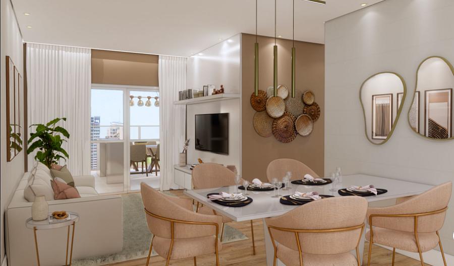 EXCELENTE APARTAMENTO EM CONSTRUÇÃO, À 200M DO MAR E LAZER COMPLETO — foto 14